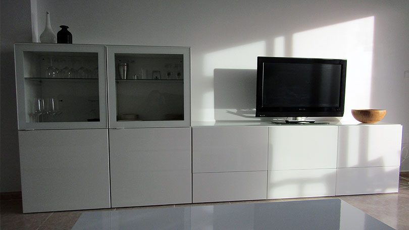 Commode with TV